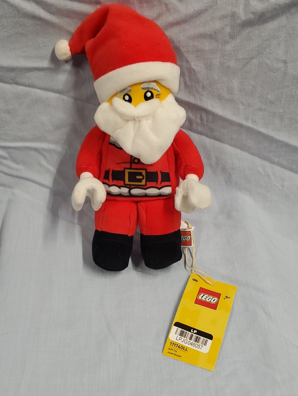 Lego Red and White Santa Plush with Black Boots